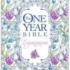 Tyndale House Publishing NLT2 One Year Creative Expressions Bible-Deluxe Floral Softcover