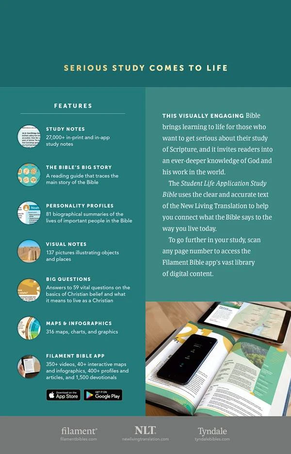 NLT Student Life Application Study Bible - Image 3