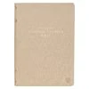 Christian Art Gifts NLT Pearlescent Taupe Faux Leather Spiritual Growth Bible