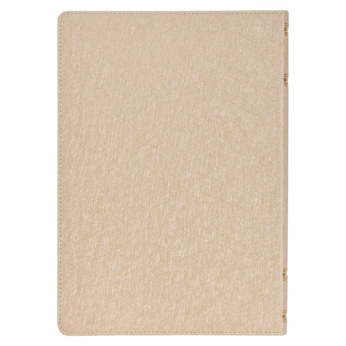 Christian Art Gifts NLT Pearlescent Taupe Faux Leather Spiritual Growth Bible - Image 2