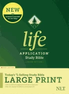 Tyndale House Publishing NLT Life Application Study Bible, Third Edition, Large Print -Red