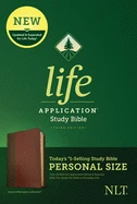 Tyndale House Publishing NLT Life Application Study Bible, Third Edition, Personal Size LeatherLike,