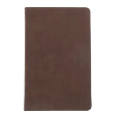Tyndale House Publishing NLT Personal Size Giant Print Bible, LeatherLike, Rustic Brown