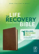 WEIGHT: 1 Lbs NLT Life Recovery Bible, Second Edition Leatherlike, Rustic Brown