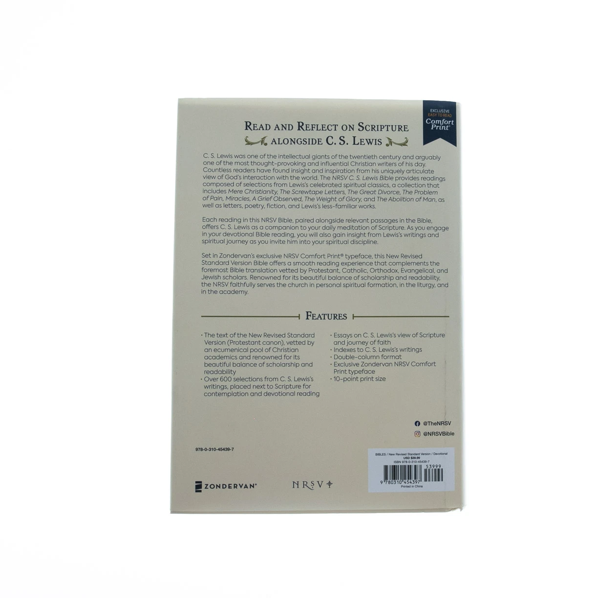 Zondervan Nrsv, The C. S. Lewis Bible - Image 4