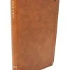 Thomas Nelson NET Bible, Thinline, Leathersoft, Brown, Thumb Indexed