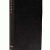 Thomas Nelson NET Bible, Single-Column Reference, Leathersoft, Black