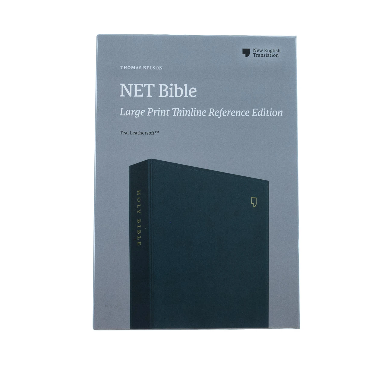 Thomas Nelson NET Bible, Thinline Reference, Large Print, Leathersoft, Teal - Image 2