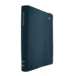 Thomas Nelson NET Bible, Thinline Reference, Large Print, Leathersoft, Teal