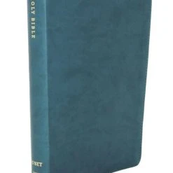 Thomas Nelson NET Bible Thinline, Teal, Leathersoft, Indexed, Comfort Print