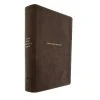 Thomas Nelson NET Love God Greatly Bible, Leathersoft, Brown, Comfort Print