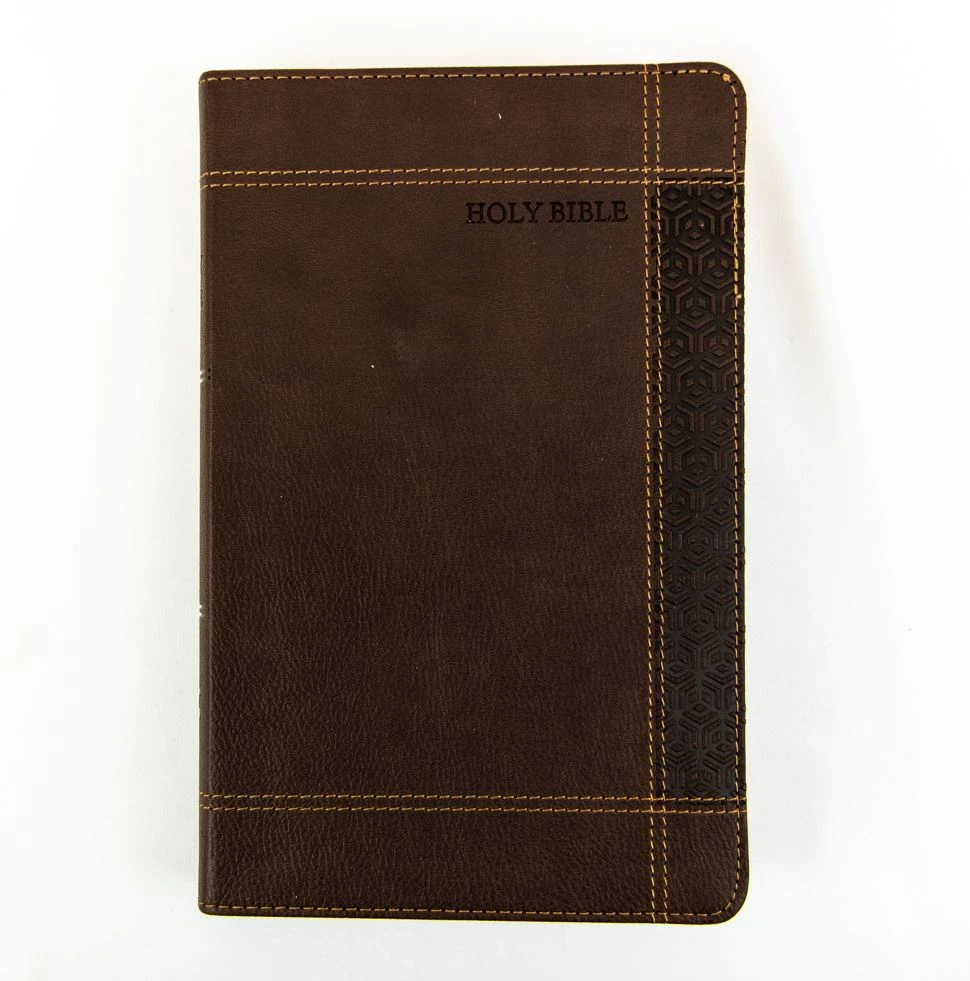 Zondervan NRSVUE Holy Bible, Personal Size, Leathersoft, Brown, Comfort Print - Image 2