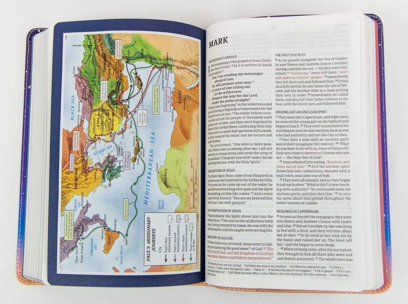 Holman Bible Publishers CSB Kids Bible, Thinline Edition, Space Leathertouch - Image 4